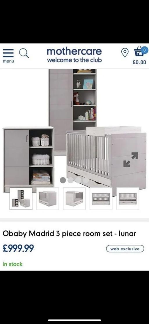  — Nursery furniture