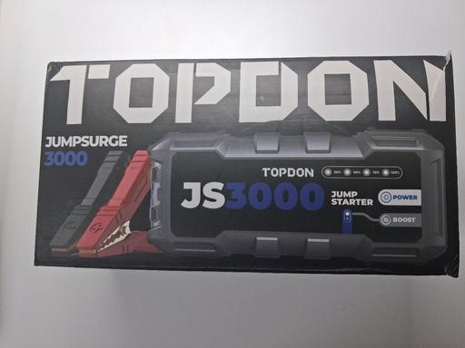  — TOPDON JS3000 Jump Starter – Like New