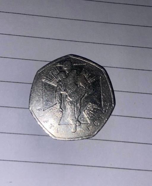  — Wounded soldier coin