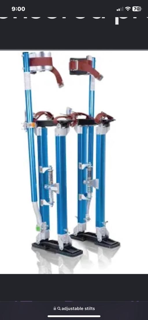  — Adjustable Plastering stilts