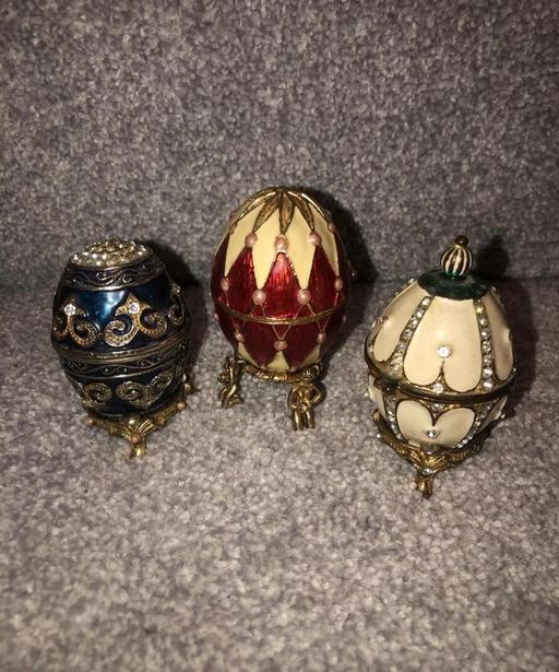  — Atlas Fabergé trinket eggs