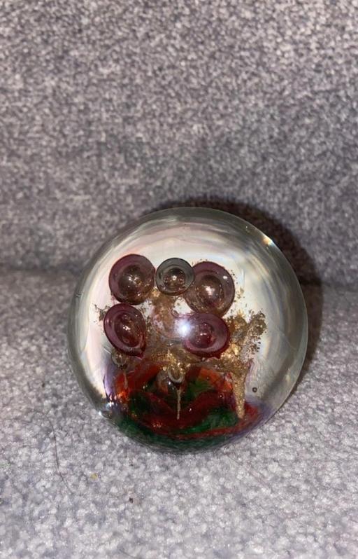  — Vintage glass paperweight