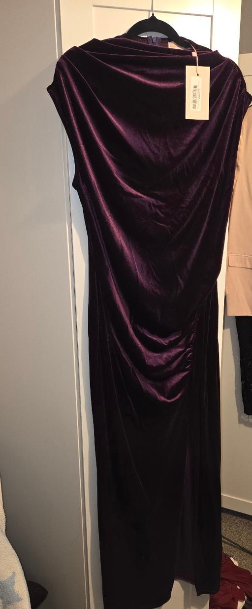  — Purple ball gown