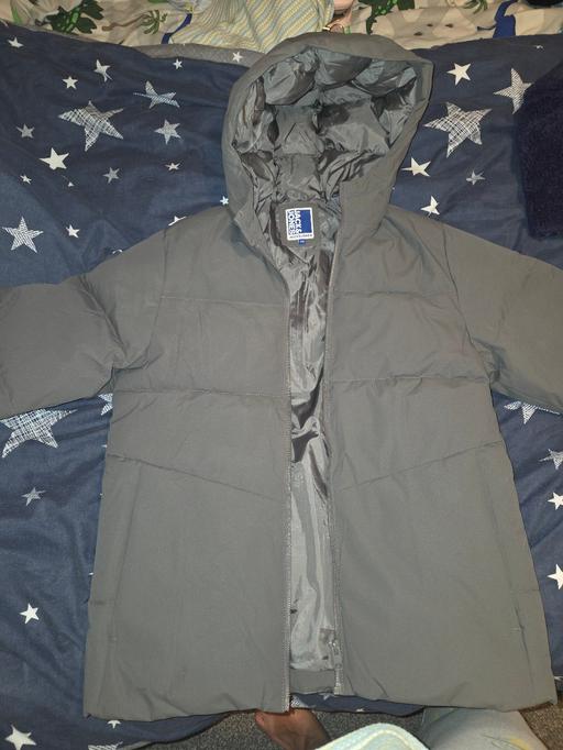  — Grey Boys Puffer Jacket
