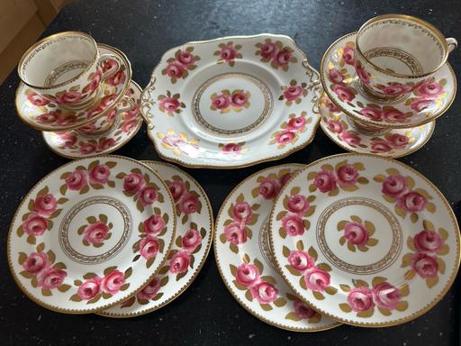  — Allertons Old English plates cups/saucers