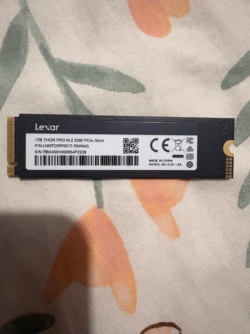  — Lexar Thor Pro SSD 1TB