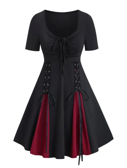  — gothic style dress, witch dress up costume