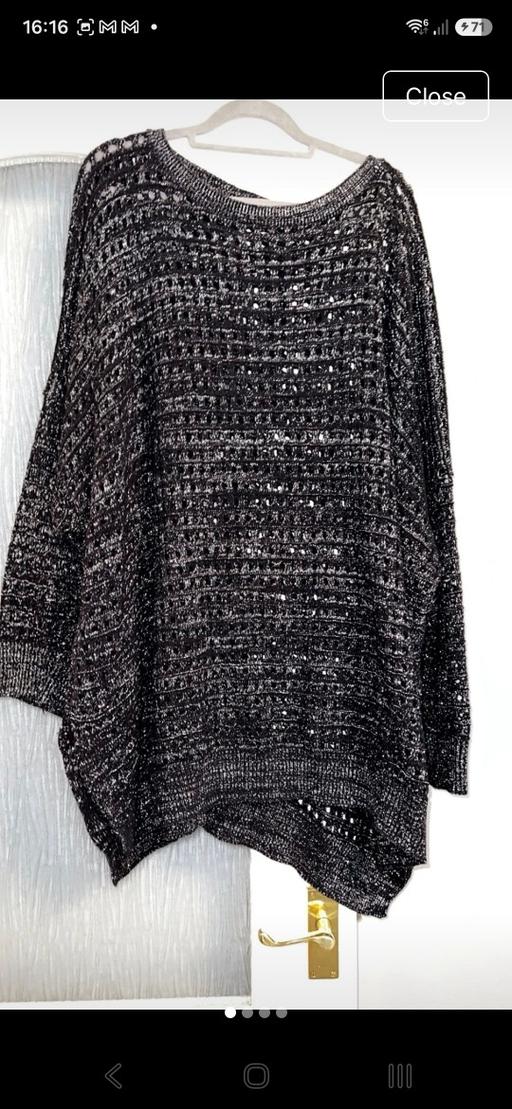  — Your knitted jumper size 26+28