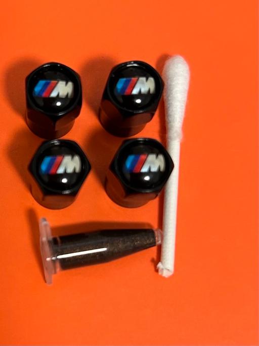  — BMW M Tyre valve caps with grease