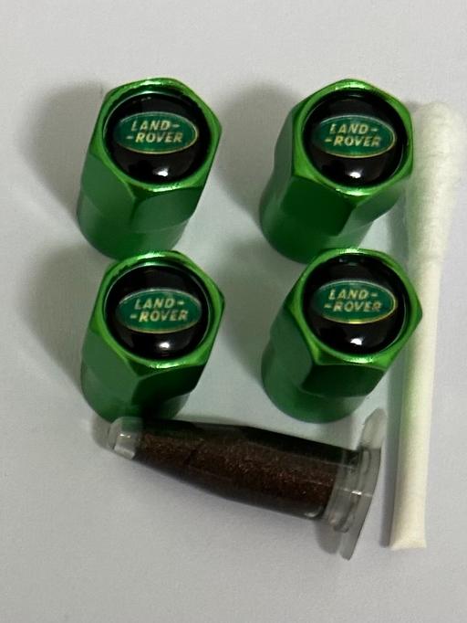  — Land Rover Tyre valve caps with grease