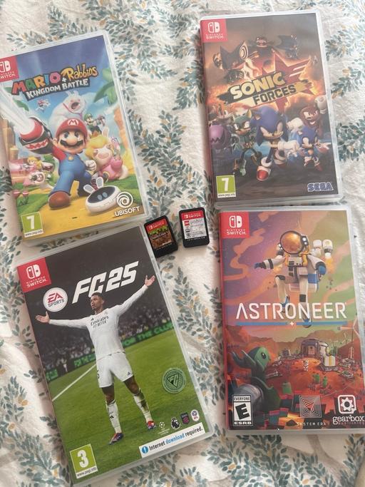  — 6 Nintendo Switch games