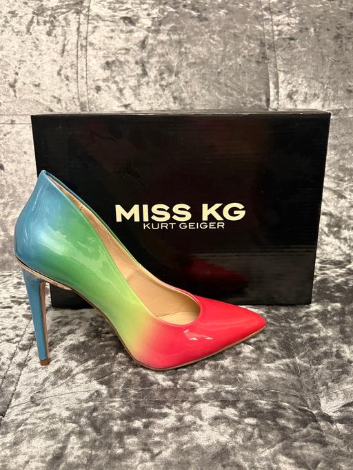  — Kurt Geiger Rainbow Ombre Patent Heels