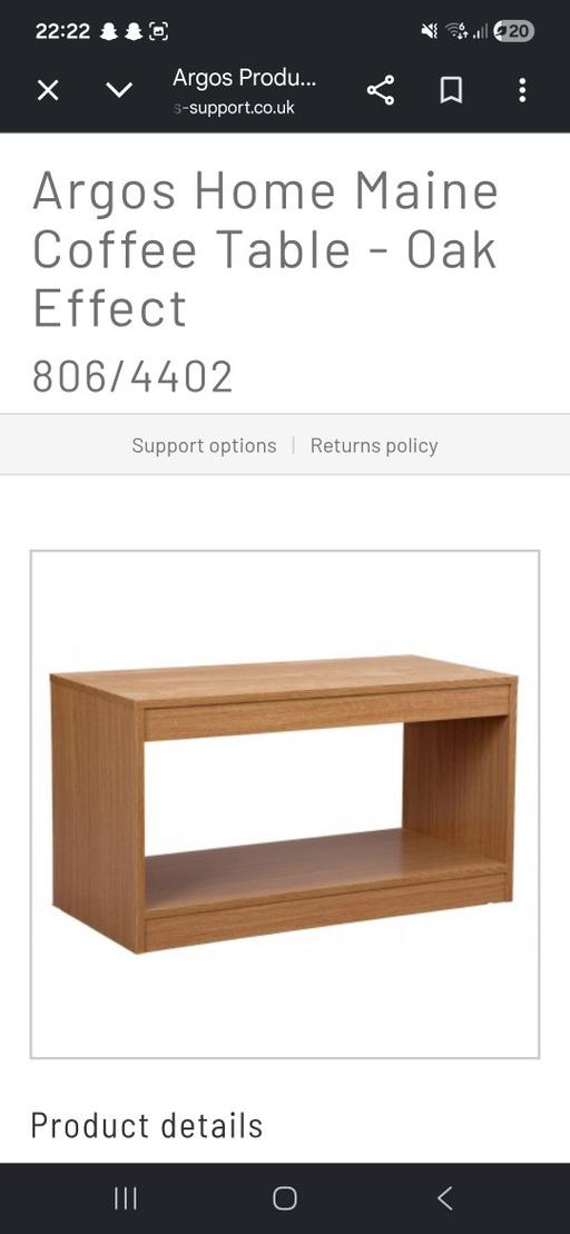  — coffee table set