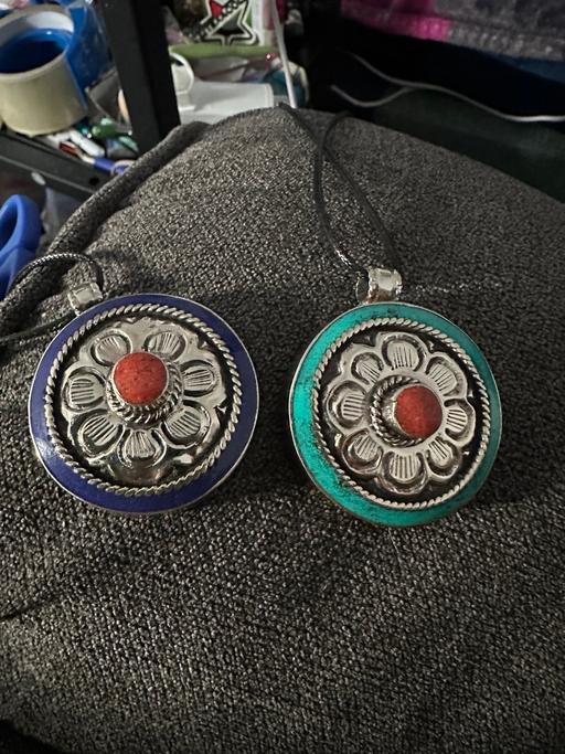  — Natural agate pendants  £3-£5 each