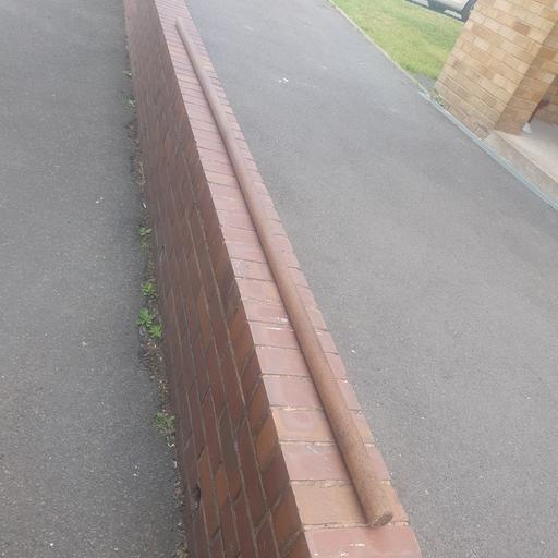  — 10ft Teak Hand Rail , Good Condition, Solid ,