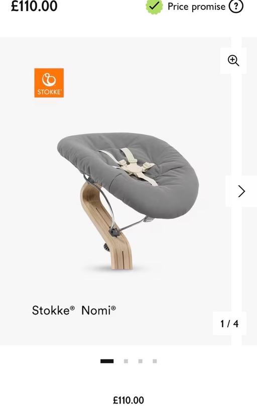  — Stokke Nomi High chair set newborn-adulthood