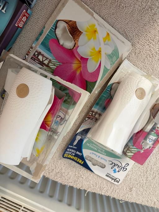  — Glade toilet fresheners  coconut