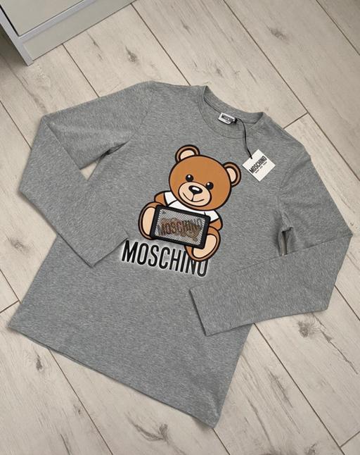  — Boys MOSHINO long sleeve T-shirt - Age 14y