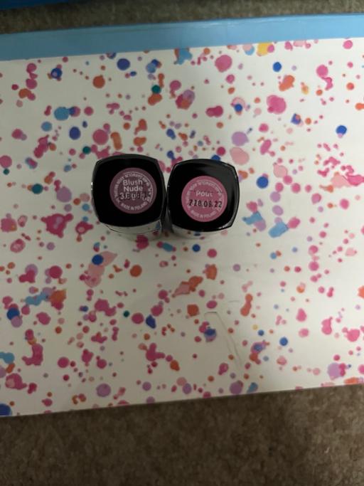  — Lipsticks and lip oil