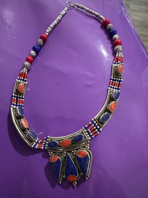  — Natural agate hand made necklace £15 each