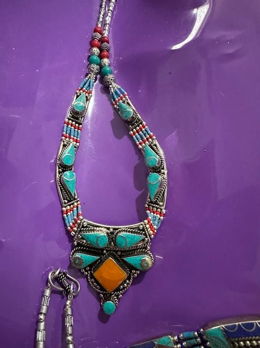  — Natural agate necklace hand made £15 each
