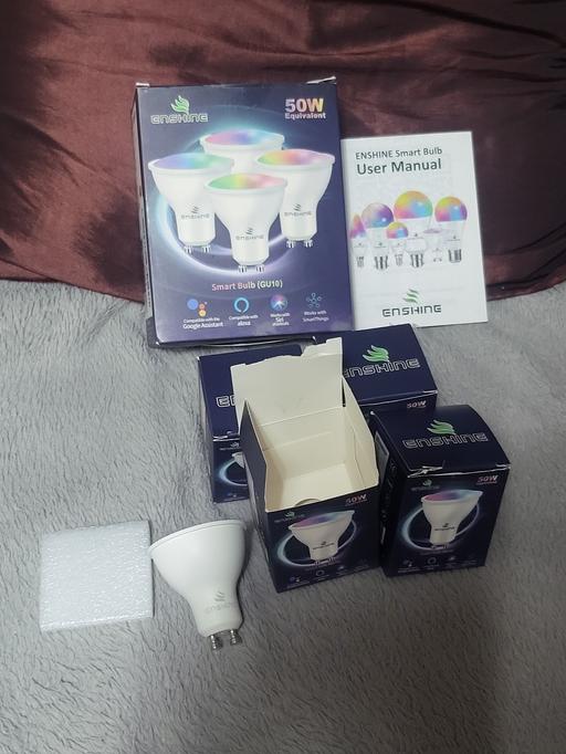  — Enshine GU10 Smart Bulb 4 Pack Tunable White
