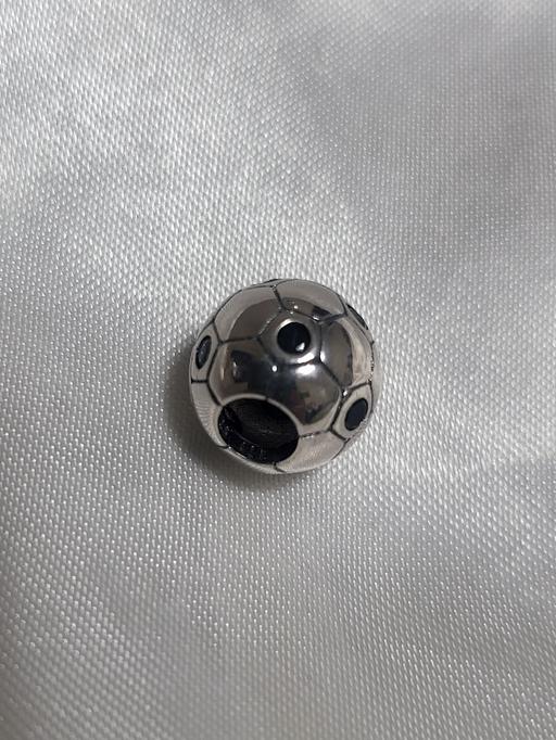  — Pandora.  Football charm. S925