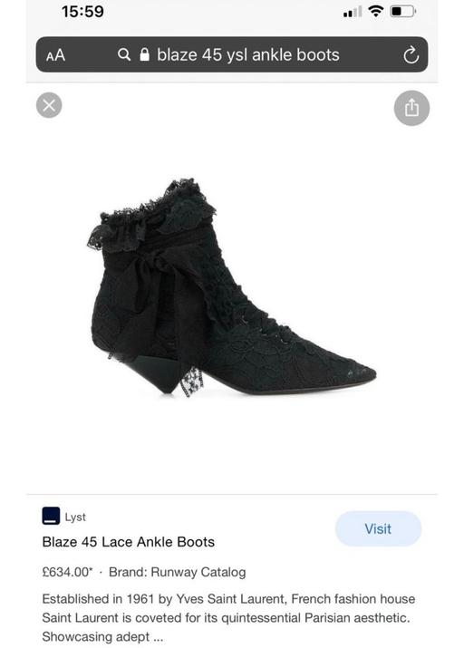  — Brand new Saint Laurent - gift to loved one