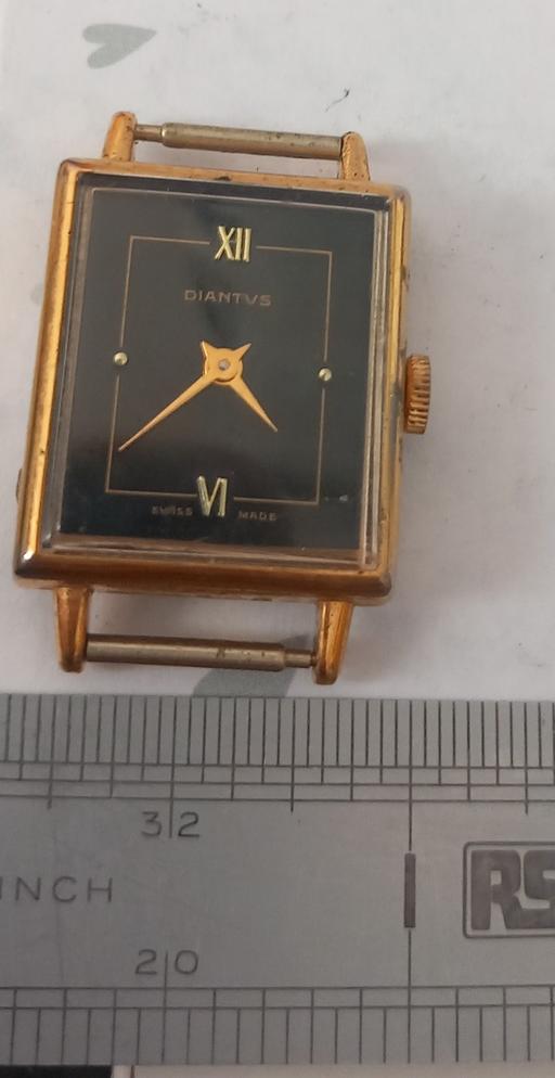  — Vintage Diantus Swiss Tank Watch