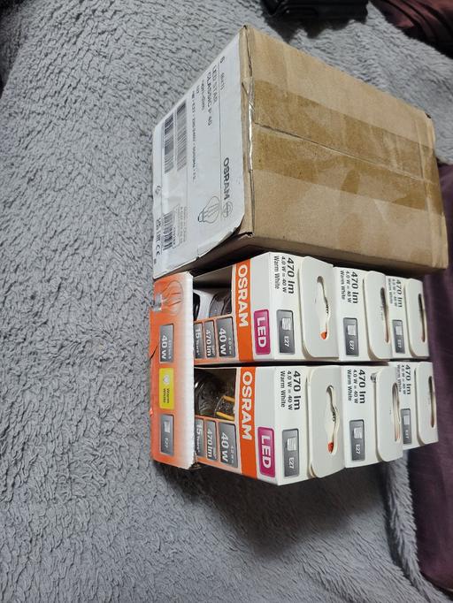  — New OSRAM LED Light Bulbs 40W 470lm Warm Whit