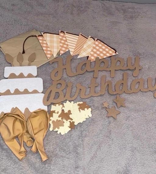  — Birthday decor 