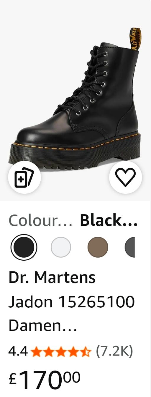  — genuine DR MARTIN boots