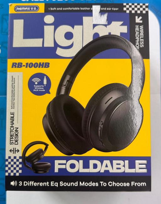  — REMAX RB-100HB Wireless Bluetooth Headphones