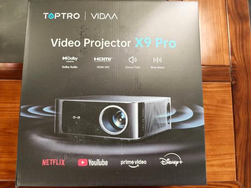  — TOPTRO X9 PRO 4K Smart Home Projector with VI