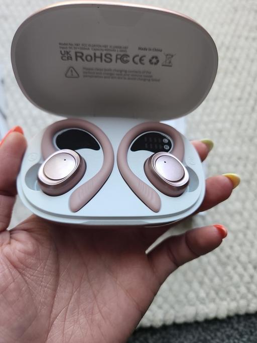  — Hupoaf H87 True Wireless Sport Earbuds Rose G