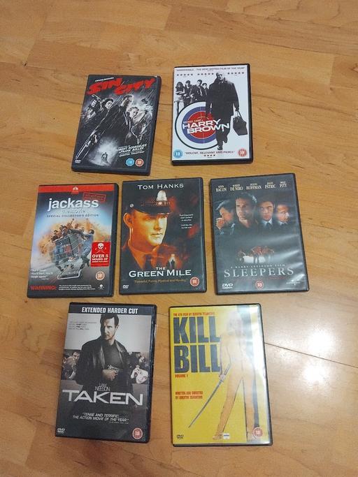  — 7 Dvds 18.