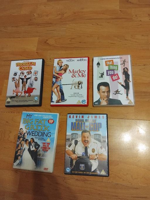  — 5 Dvds PG.