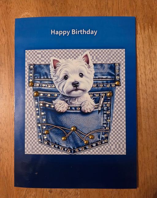  — HANDMADE DOG CARD