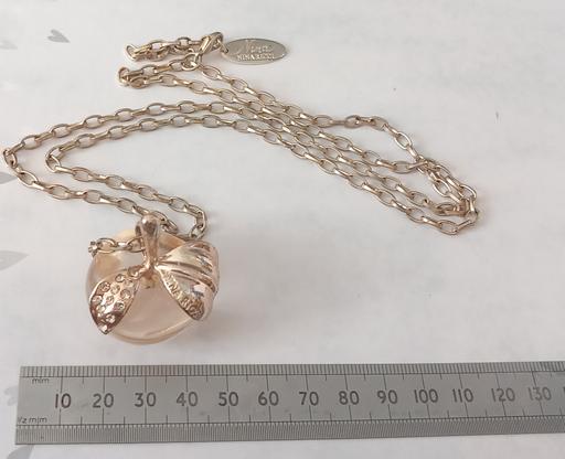  — Vintage Nina Ricci Lucite apple Necklace