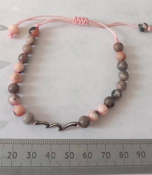  — Pink Jasper Scorpio Astrology Bead Bracelet