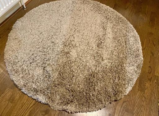  — Dunelm Slumber Round Rug Biscuit
