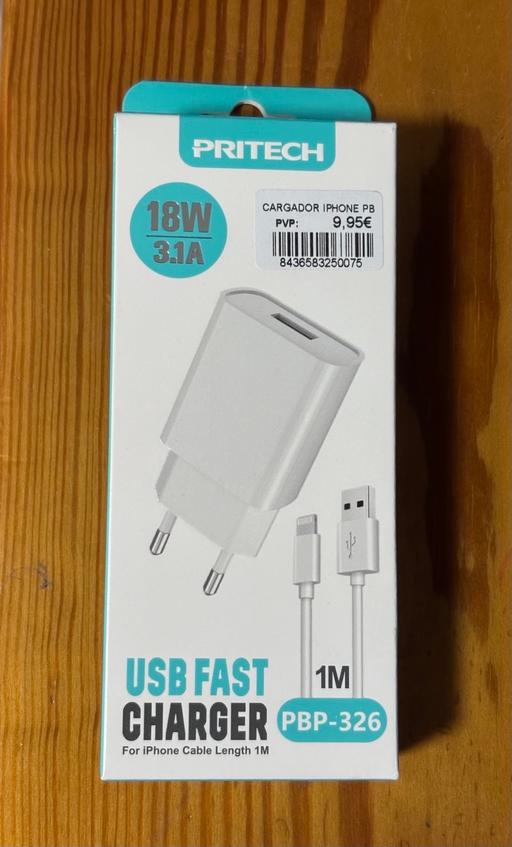  — Pritech Cargador Iphone