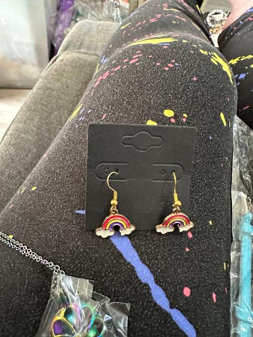  — Rainbow earrings