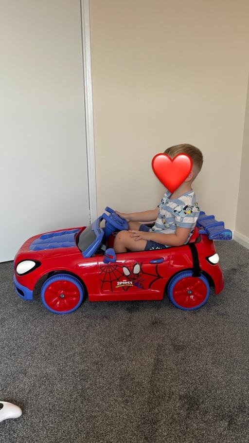  — Spider-Man electric ride on car