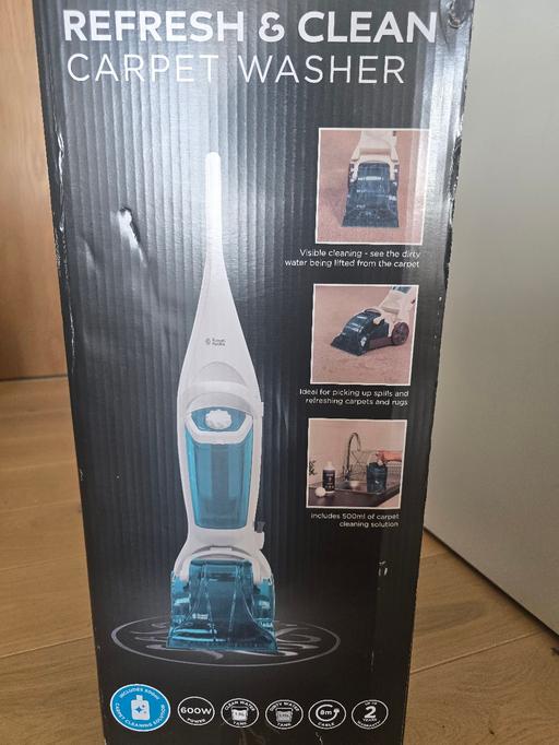  — Carpet washer