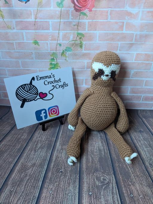  — Handmade Crochet Sloth
