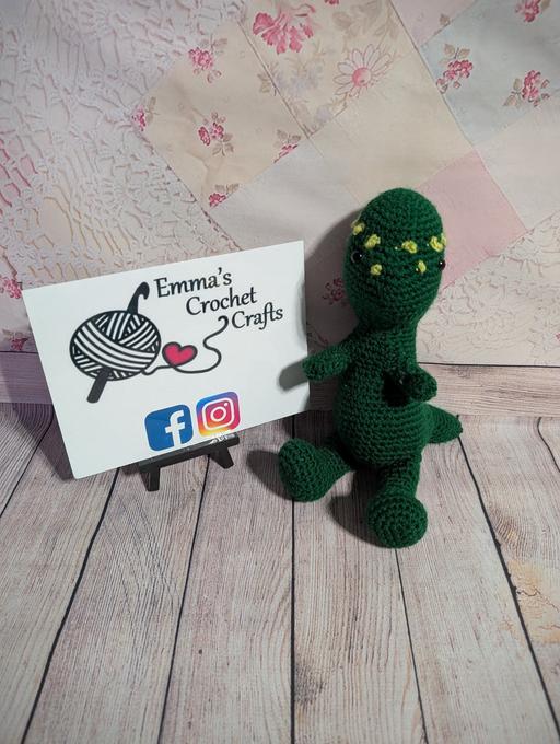  — Handmade Crochet Dinosaur