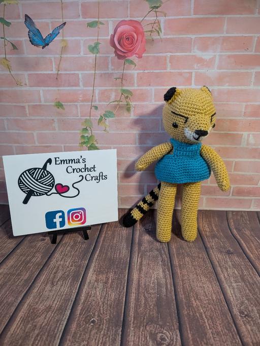  — Handmade Crochet Cheetah