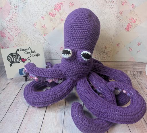  — Handmade Crochet Octopus