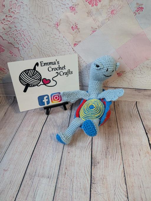  — Handmade Crochet Turtle